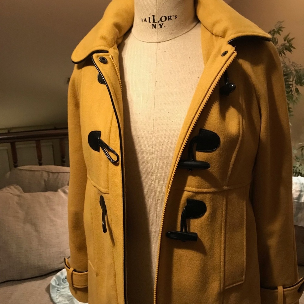 Steve Madden Yellow Coat